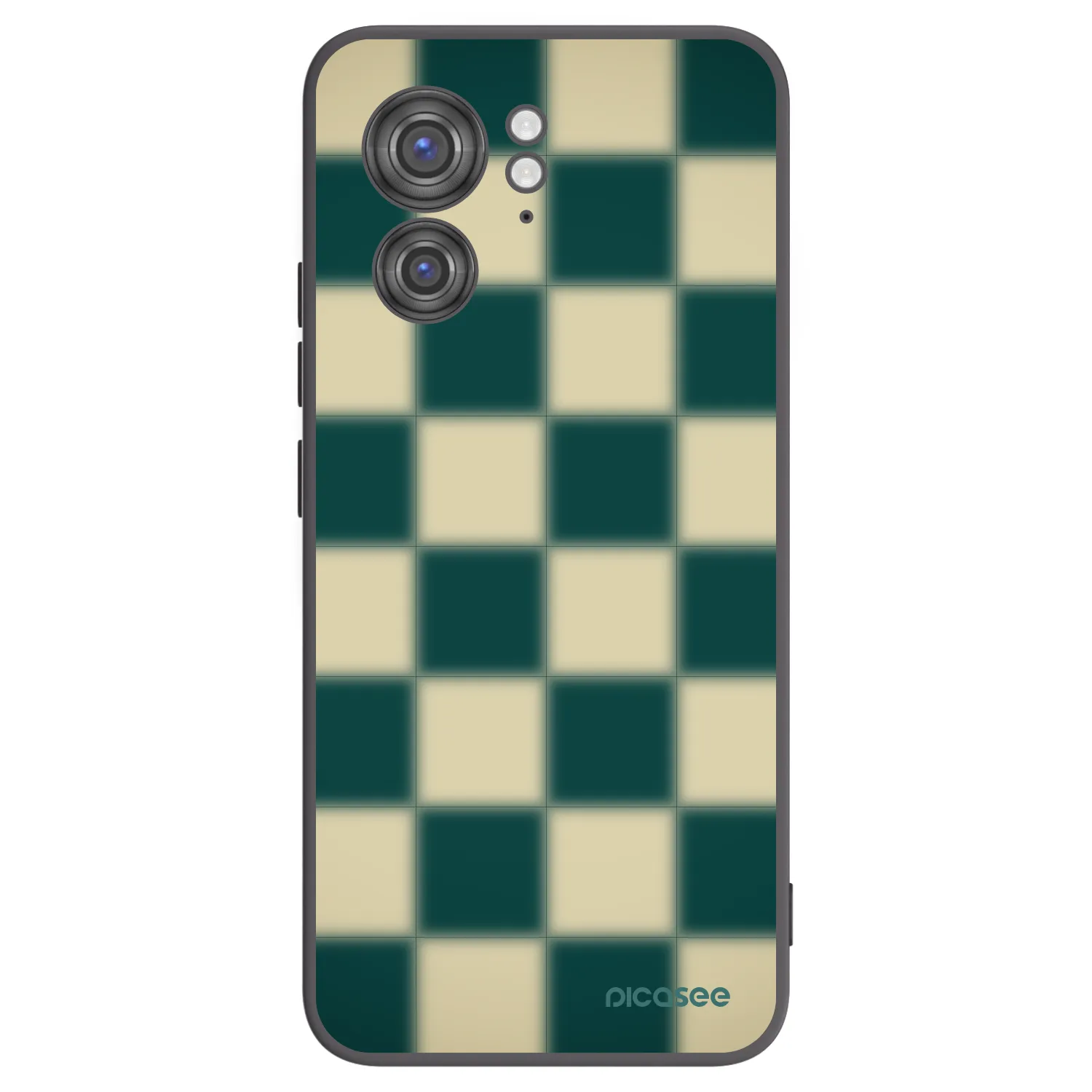 Picasee silikónový čierny obal pre Motorola Edge 40 - Shadow Chess