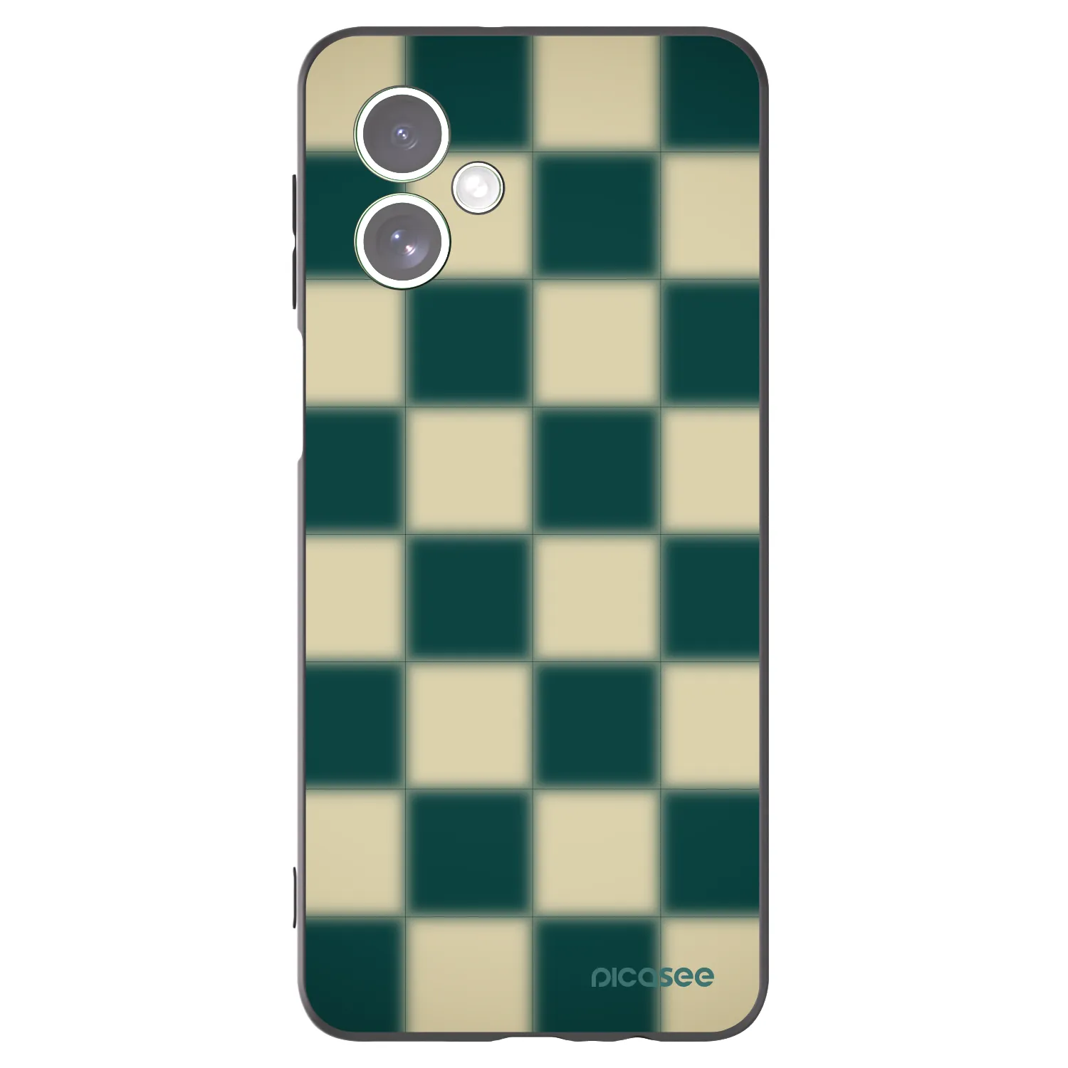 Silikónový čierny obal pre Motorola Moto G54 5G - Shadow Chess