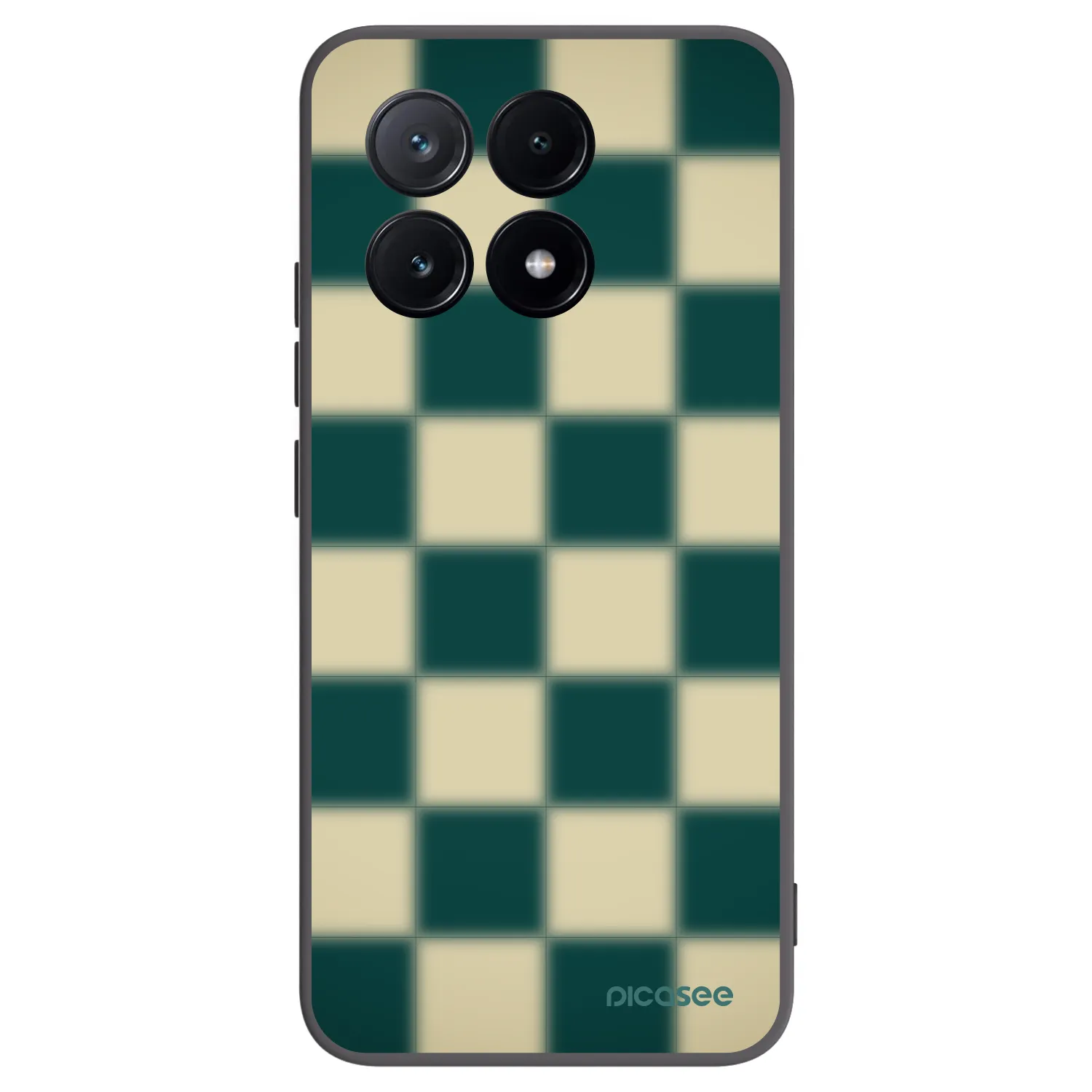Picasee silikónový čierny obal pre Xiaomi Poco X6 Pro - Shadow Chess