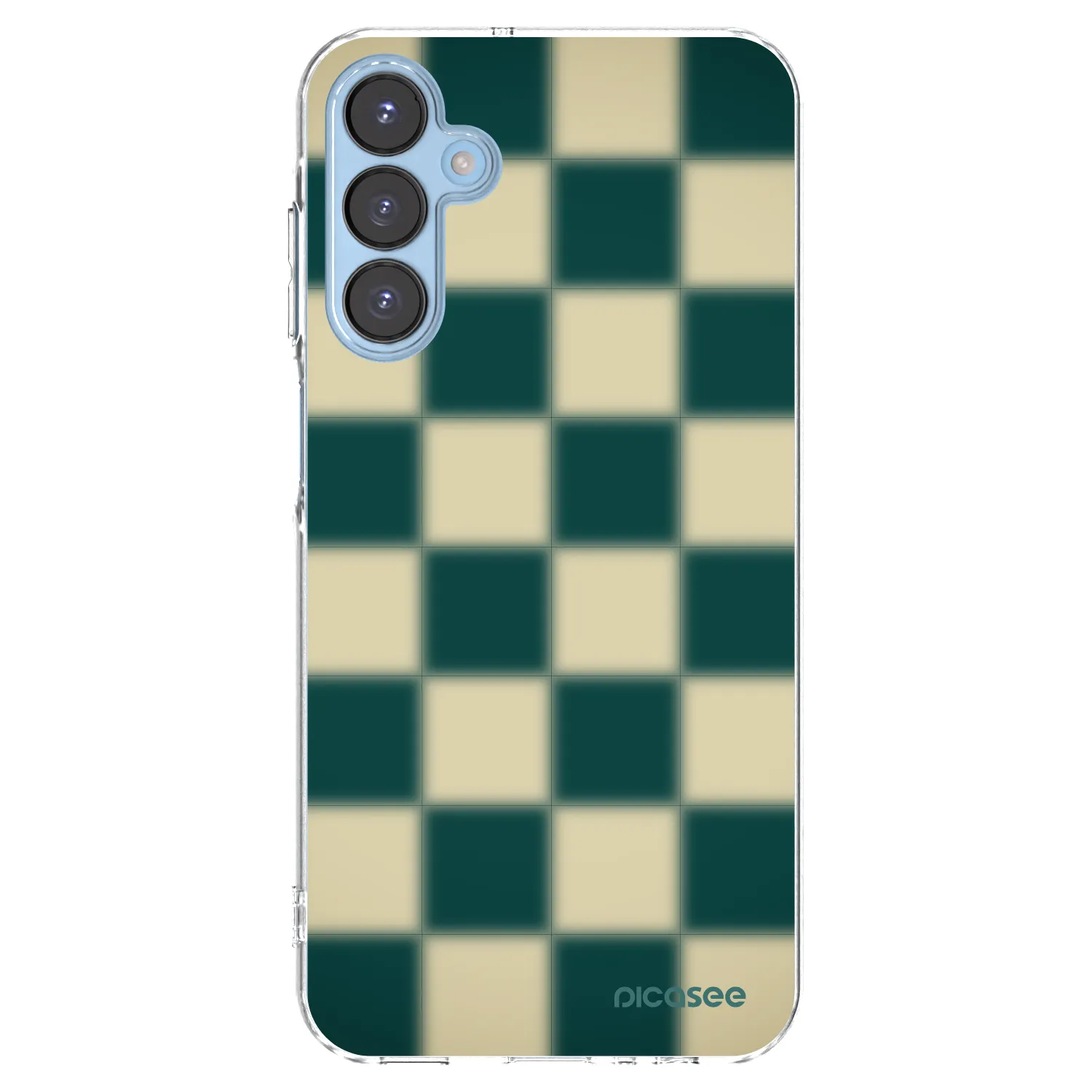 Picasee silikónový prehľadný obal pre Samsung Galaxy A15 A156B 5G - Shadow Chess
