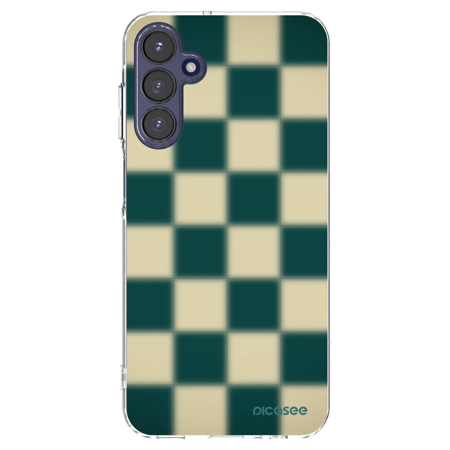 Picasee silikónový prehľadný obal pre Samsung Galaxy A15 A155F 4G - Shadow Chess