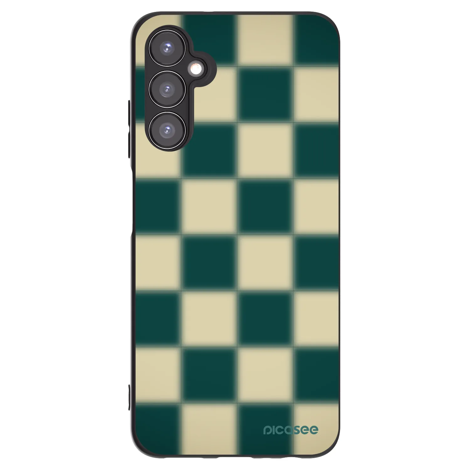 Picasee silikónový čierny obal pre Samsung Galaxy A05s A057G - Shadow Chess