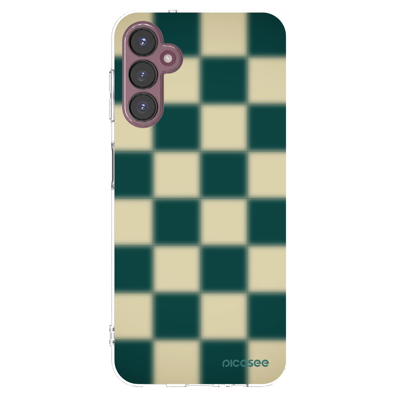 Picasee silikónový prehľadný obal pre Samsung Galaxy A05s A057G - Shadow Chess