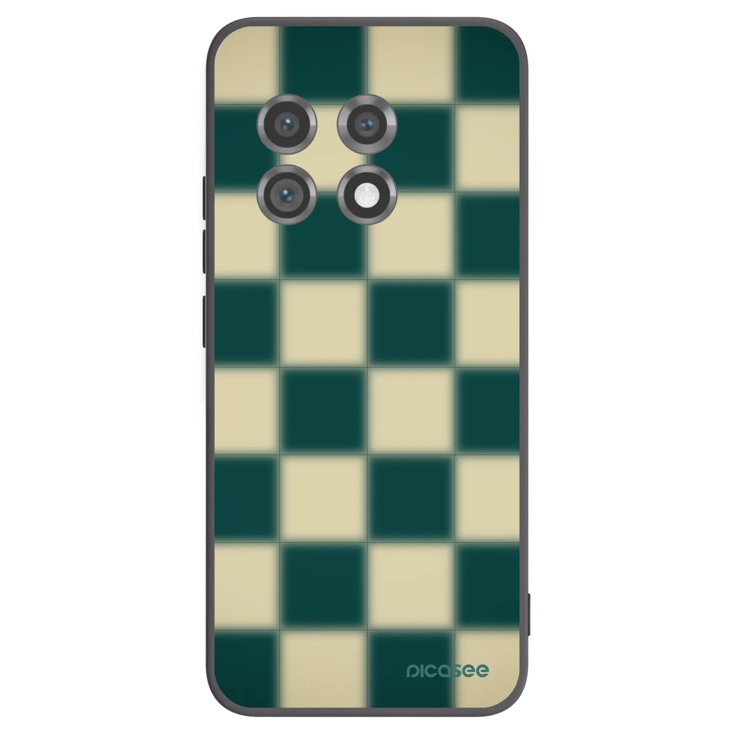 Picasee silikónový čierny obal pre OnePlus 11 5G - Shadow Chess