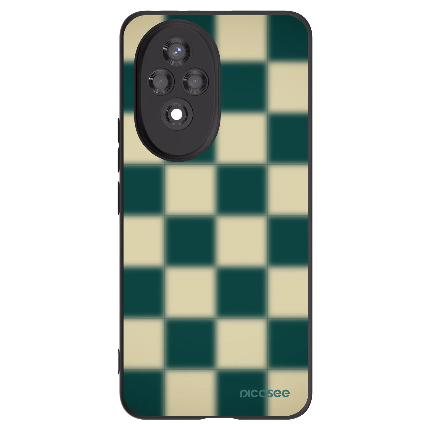Picasee silikónový čierny obal pre Honor 200 Pro 5G - Shadow Chess