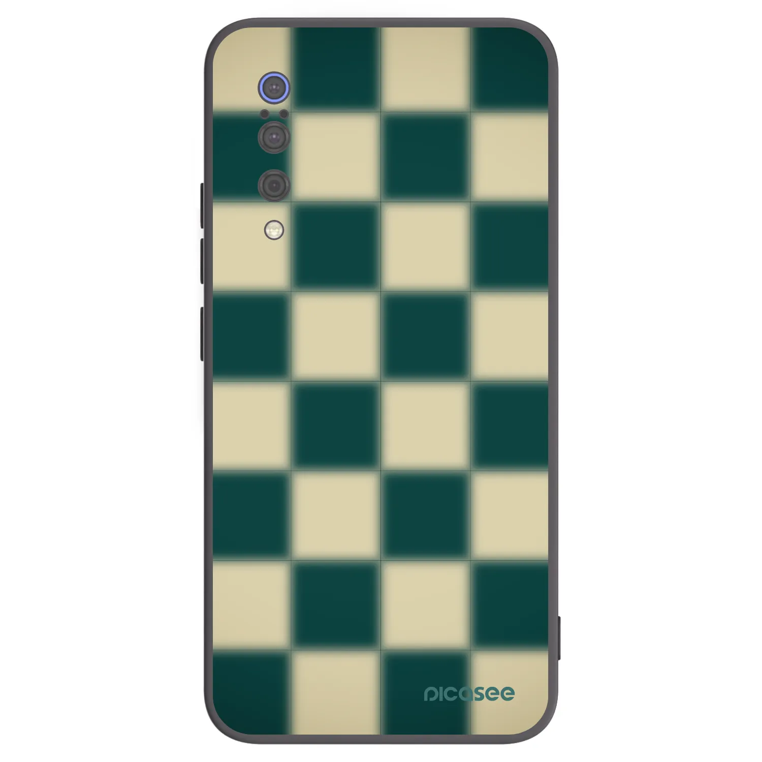 Picasee silikónový čierny obal pre Xiaomi Mi 9 - Shadow Chess