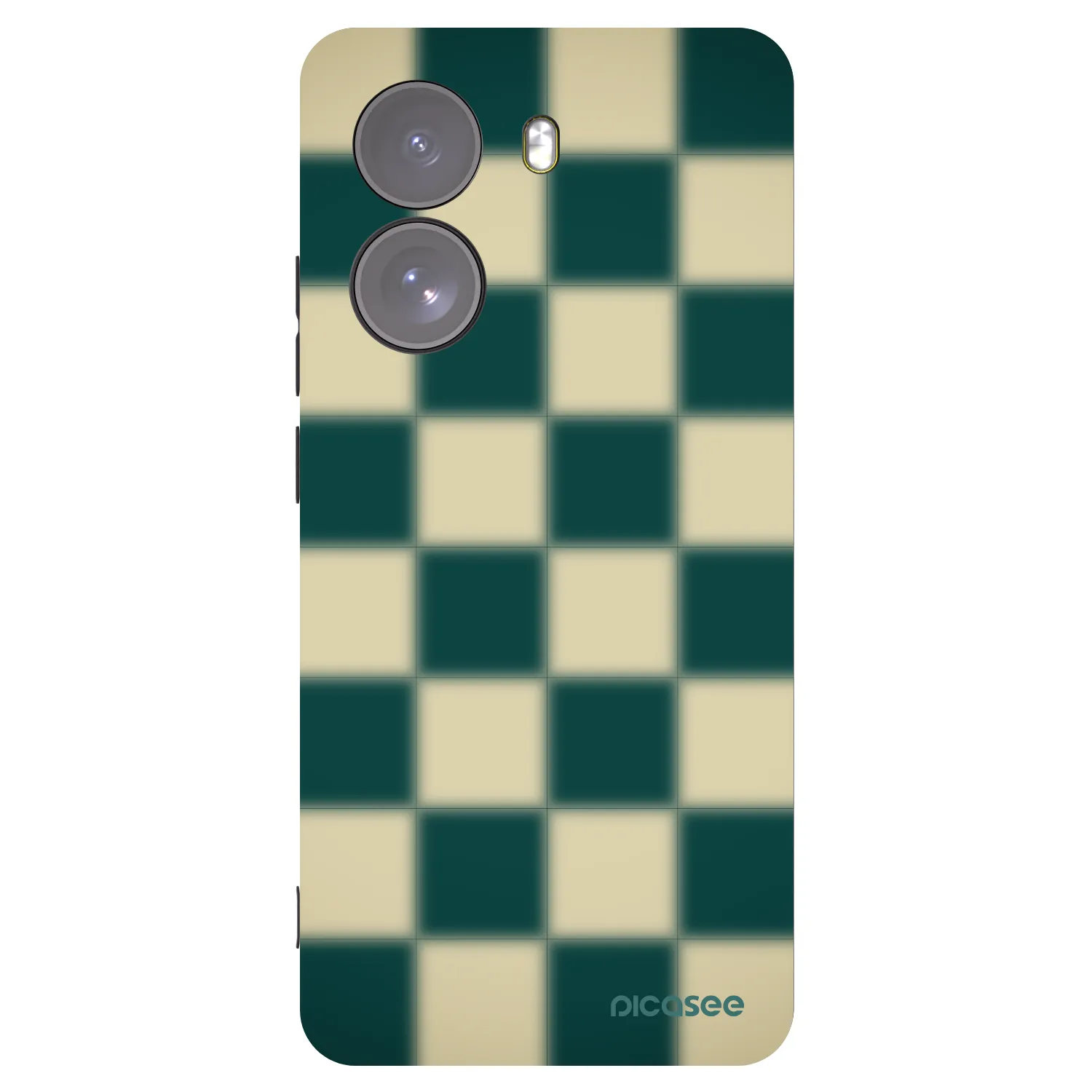 Picasee silikónový čierny obal pre Xiaomi Poco X7 - Shadow Chess