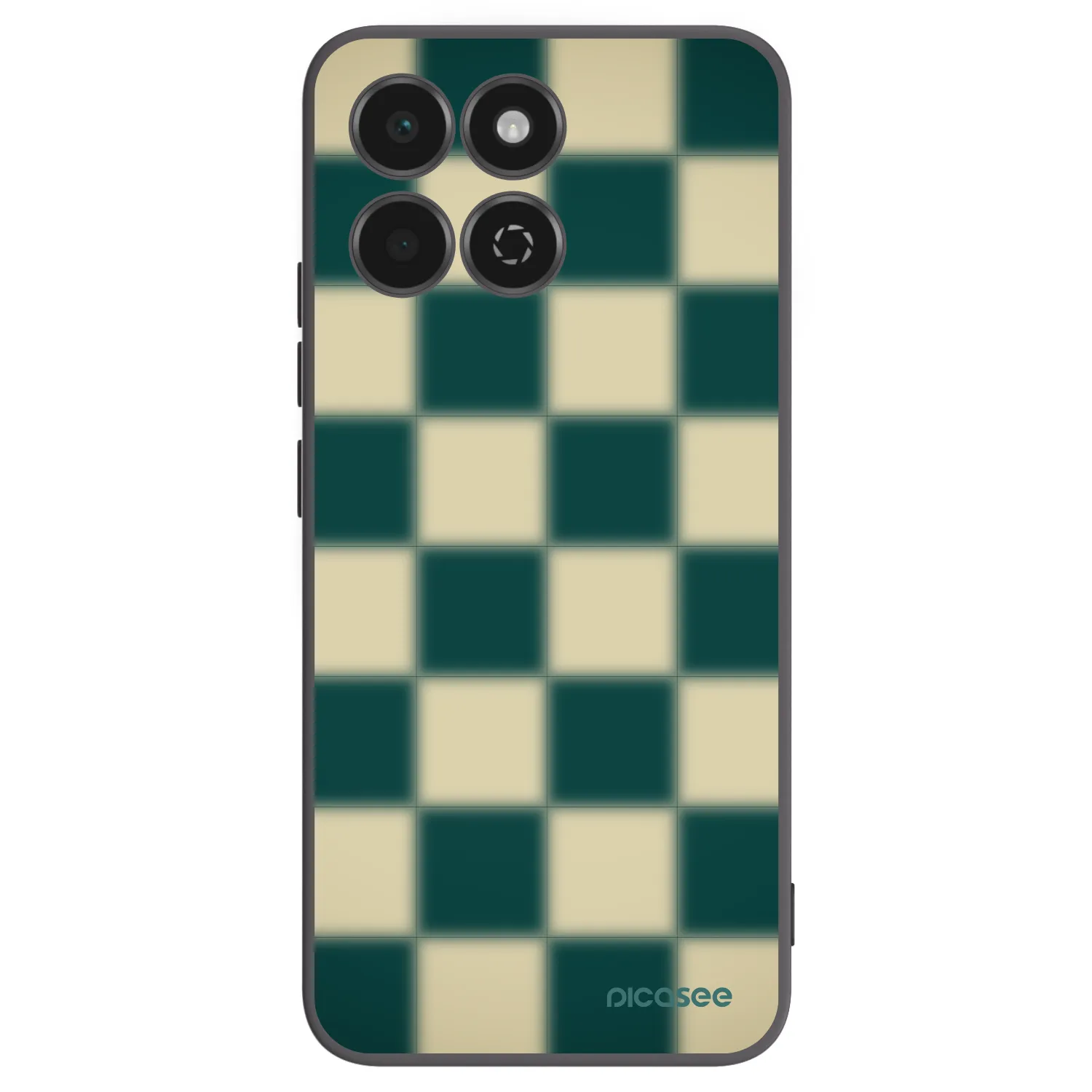 Picasee silikónový čierny obal pre Honor 200 Smart 5G - Shadow Chess