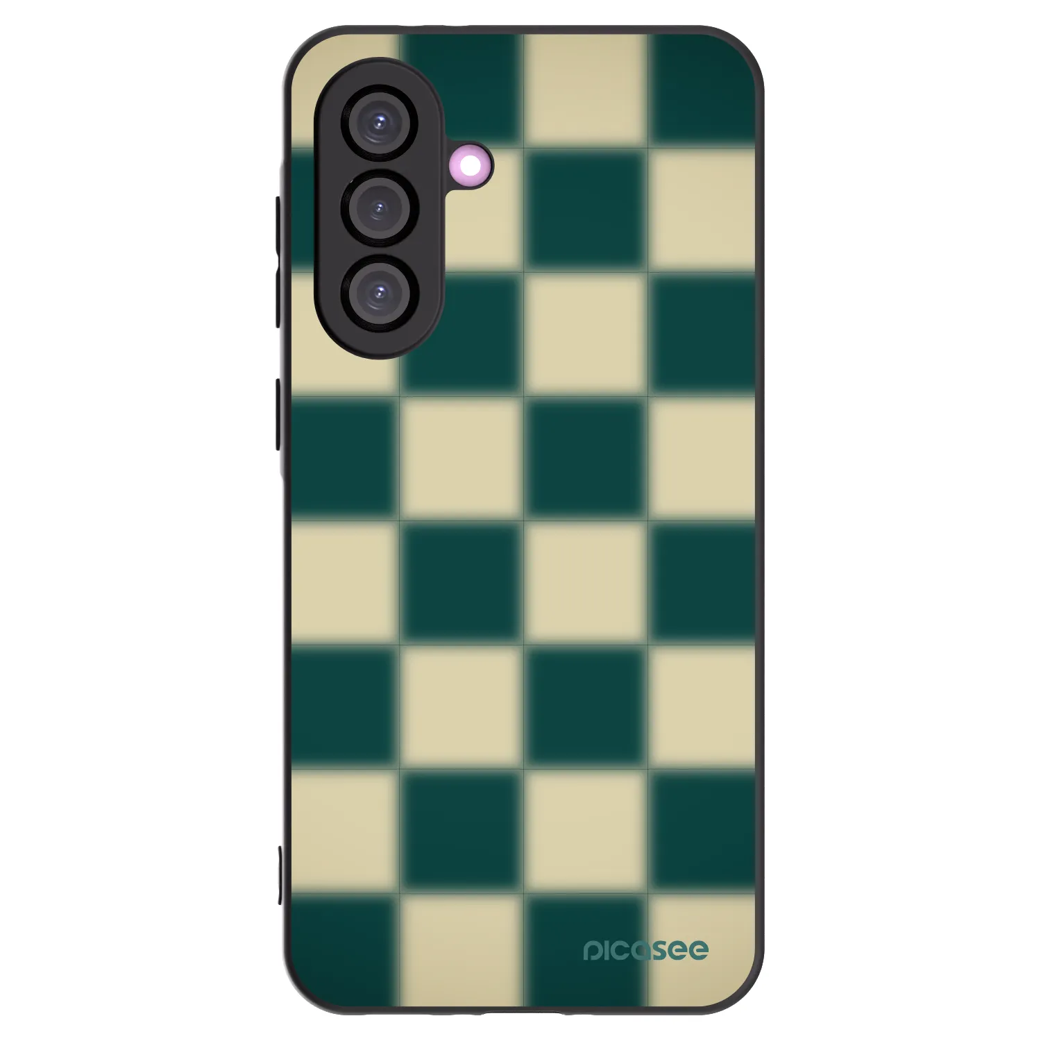 Picasee silikónový čierny obal pre Samsung Galaxy A56 5G A566B - Shadow Chess