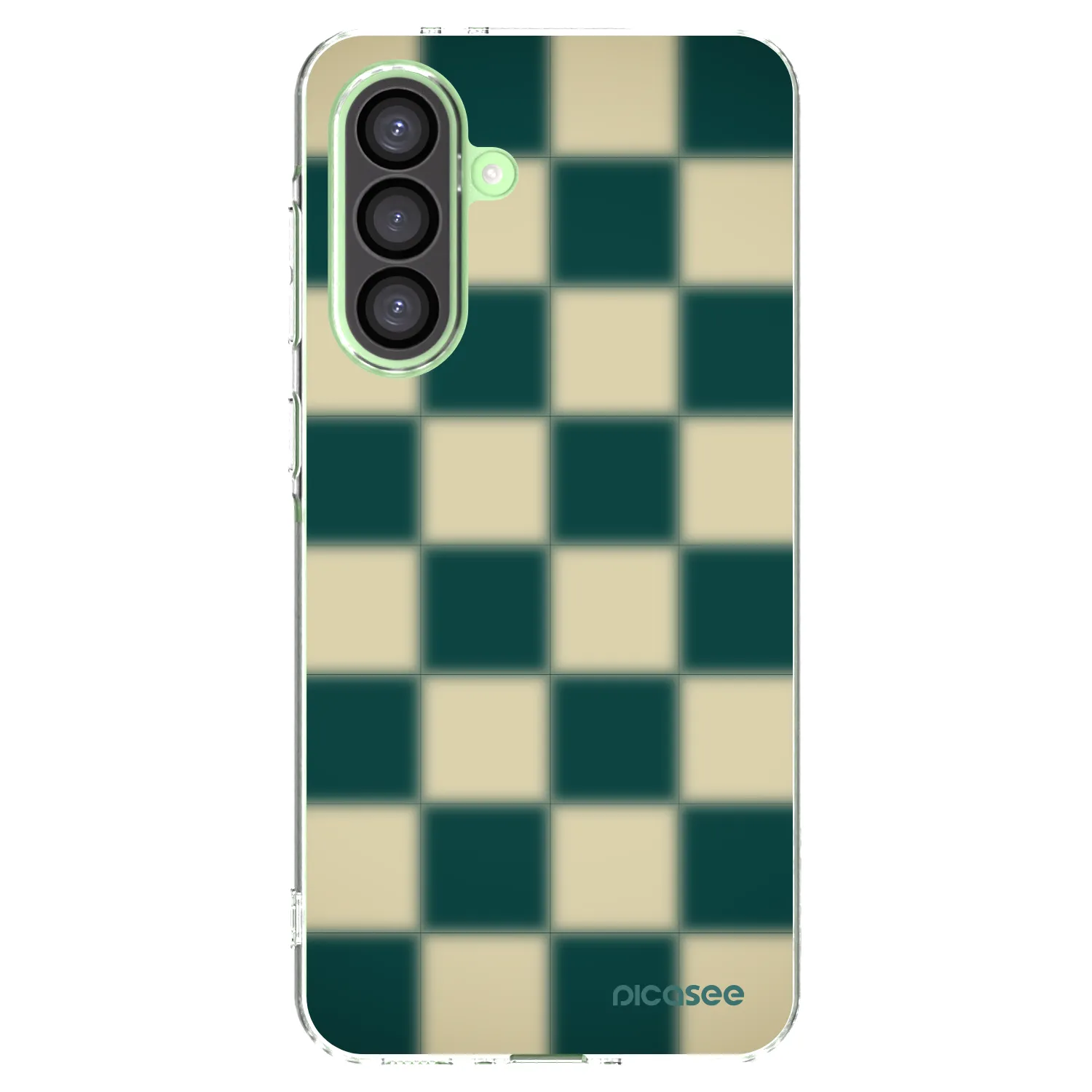 Picasee silikónový prehľadný obal pre Samsung Galaxy A26 5G A266B - Shadow Chess