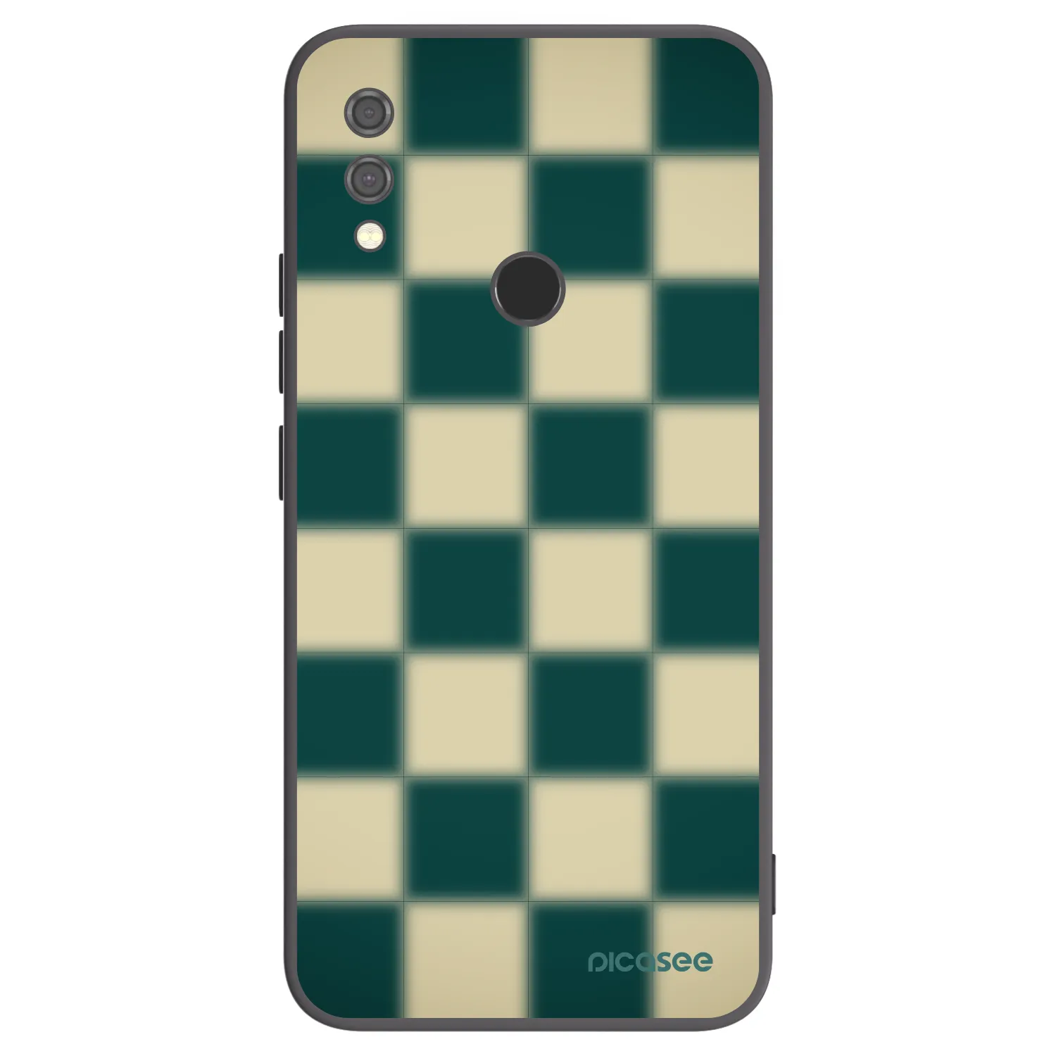 Picasee silikónový čierny obal pre Xiaomi Redmi Note 7 - Shadow Chess