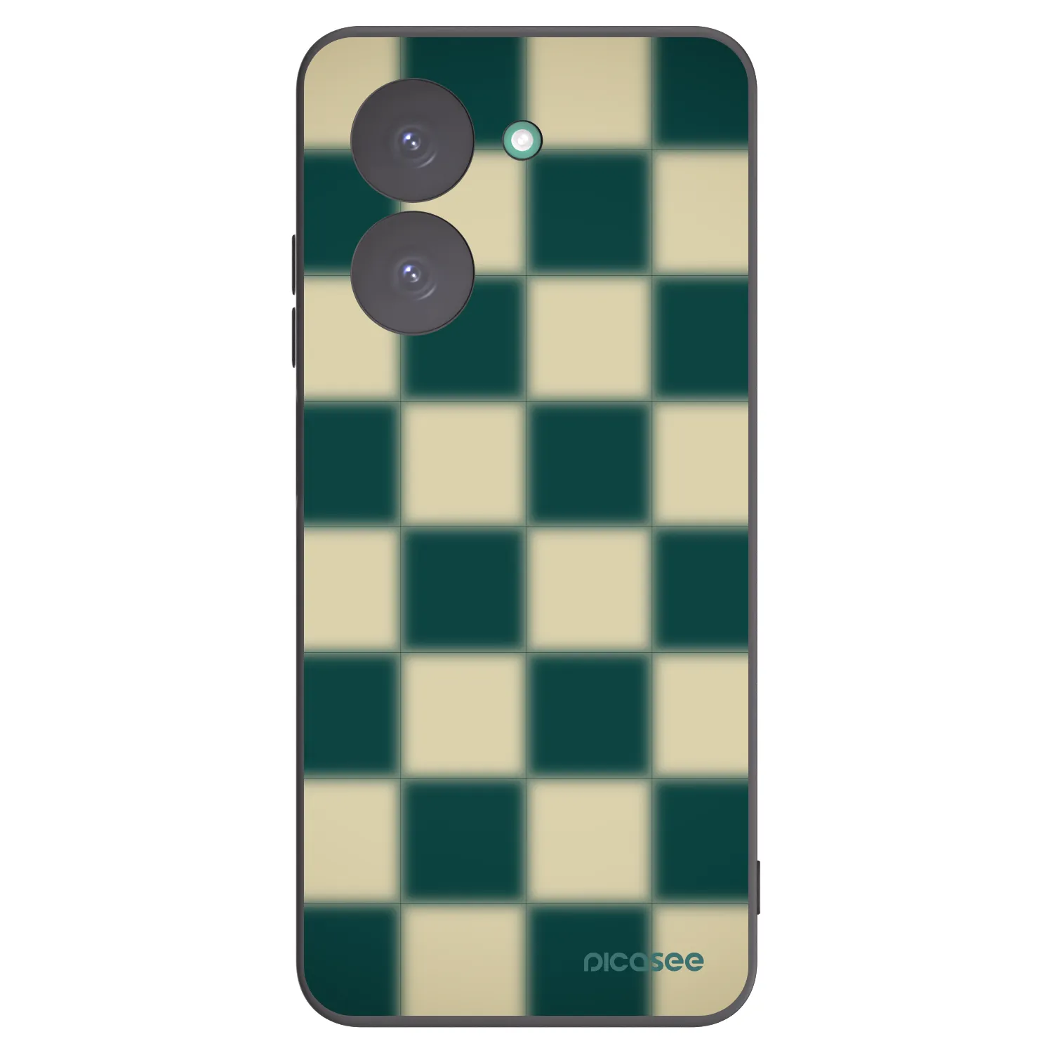 Picasee silikónový čierny obal pre Xiaomi Redmi A5 - Shadow Chess
