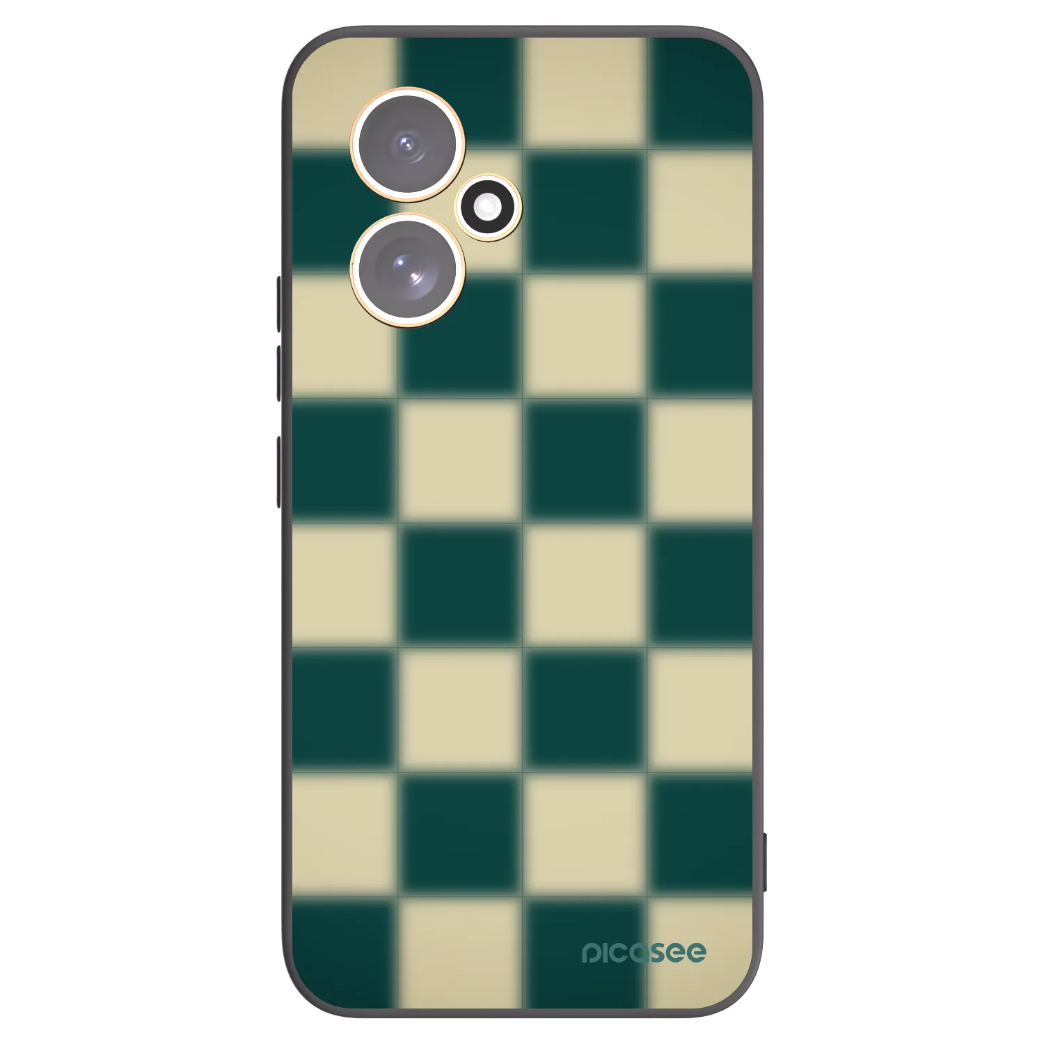 Picasee silikónový čierny obal pre Honor 400 5G - Shadow Chess
