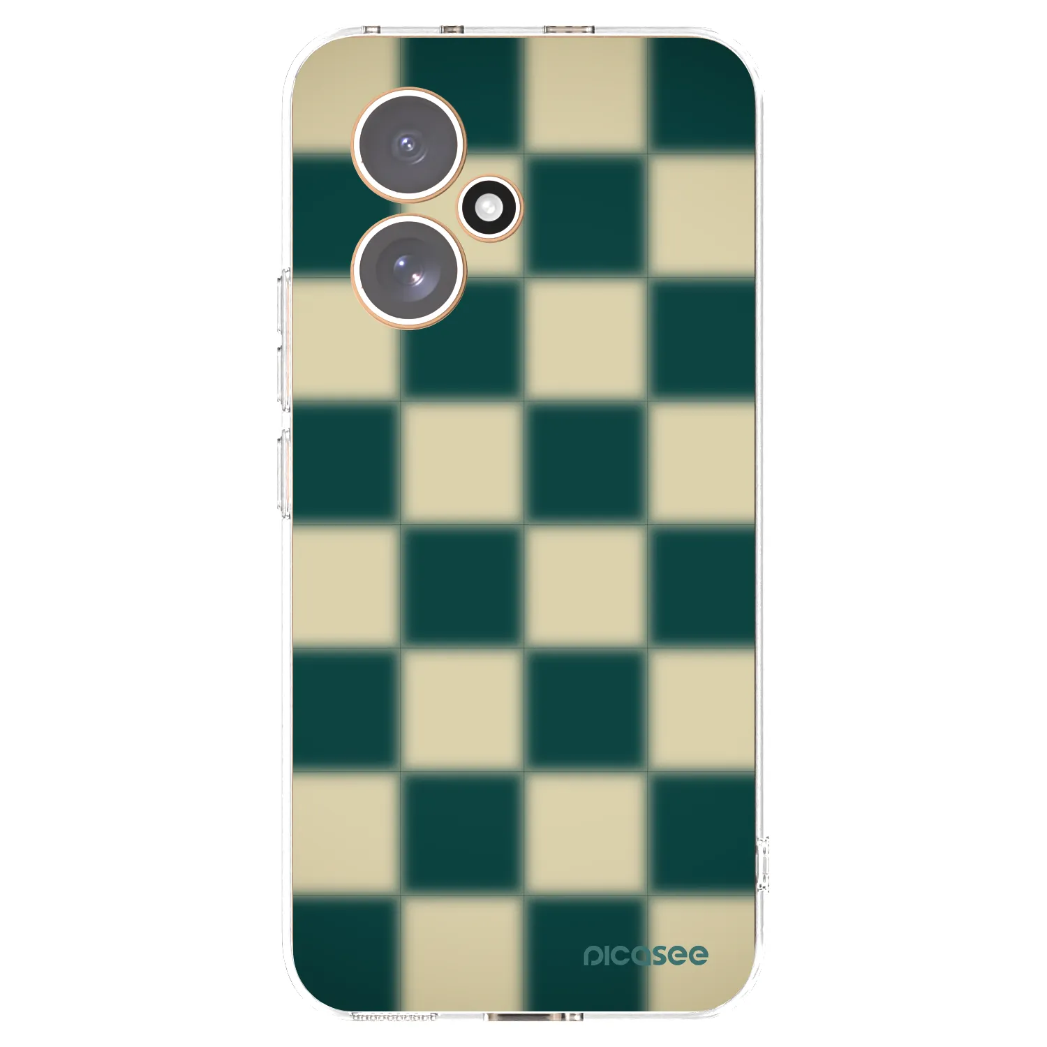 Picasee silikónový prehľadný obal pre Honor 400 5G - Shadow Chess