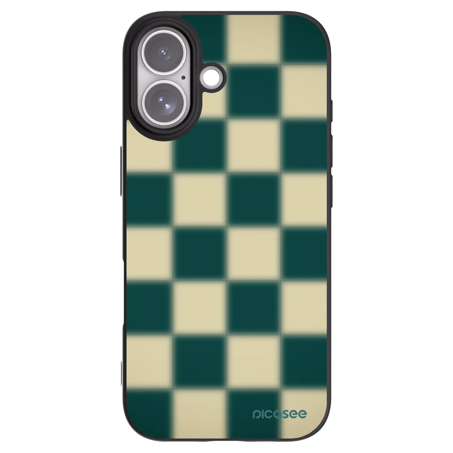Picasee silikónový čierny obal pre Apple iPhone 17 - Shadow Chess