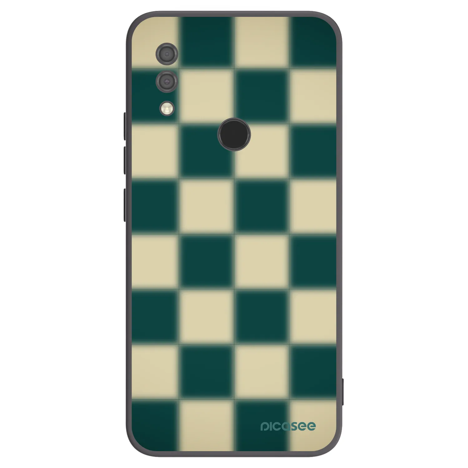 Picasee silikónový čierny obal pre Xiaomi Redmi 7 - Shadow Chess