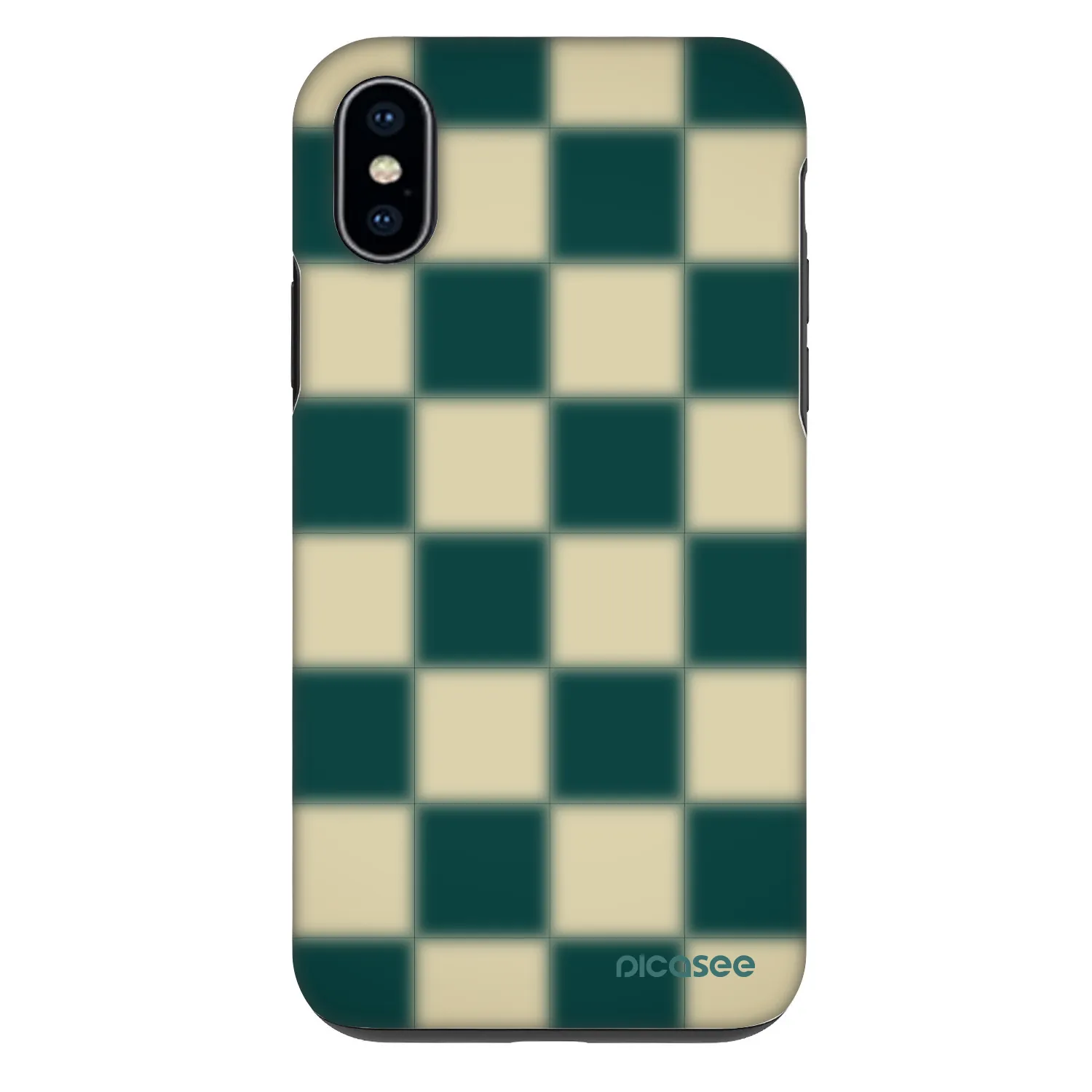 Picasee Fashion Case pre Apple iPhone X/XS - Shadow Chess