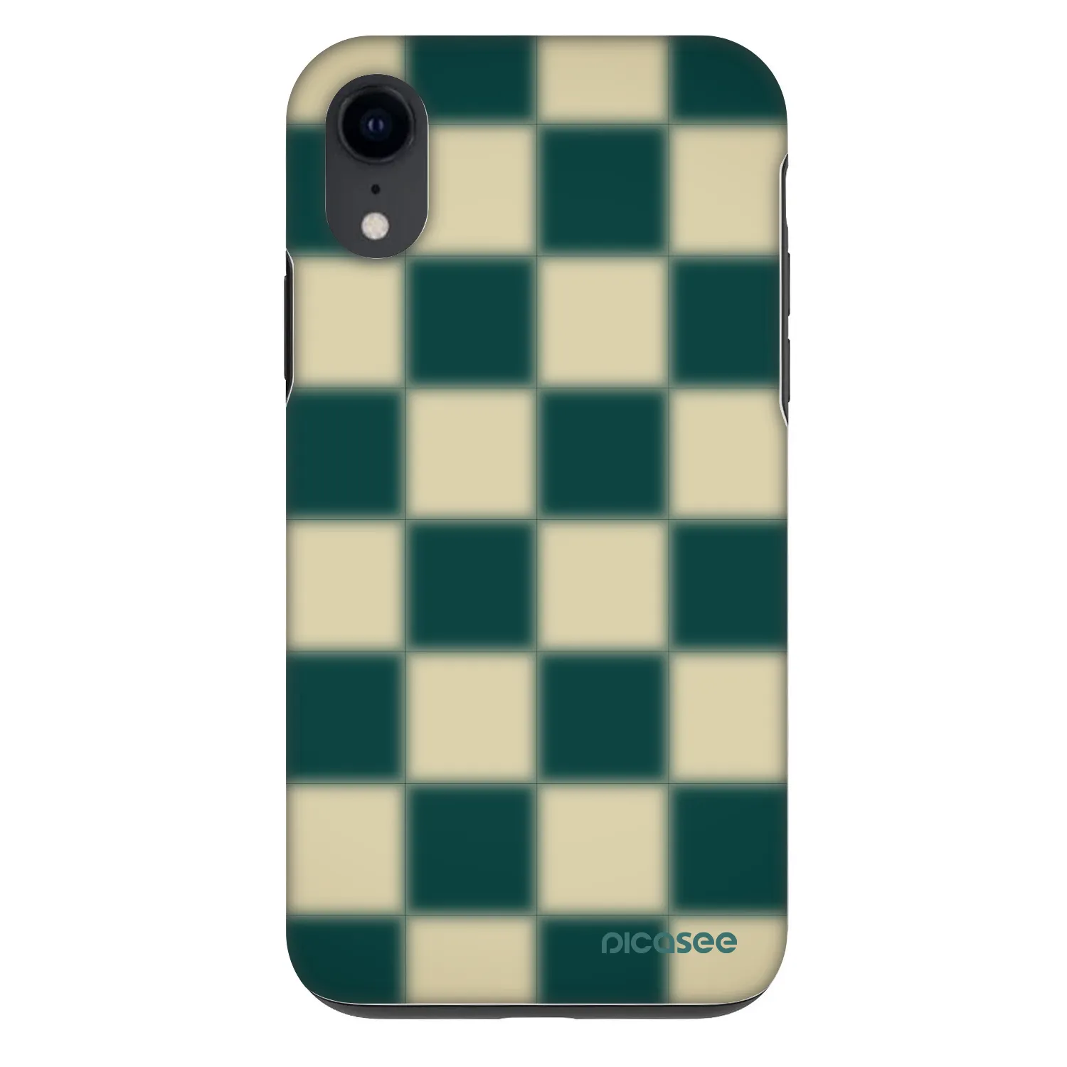 Picasee Fashion Case pre Apple iPhone XR - Shadow Chess