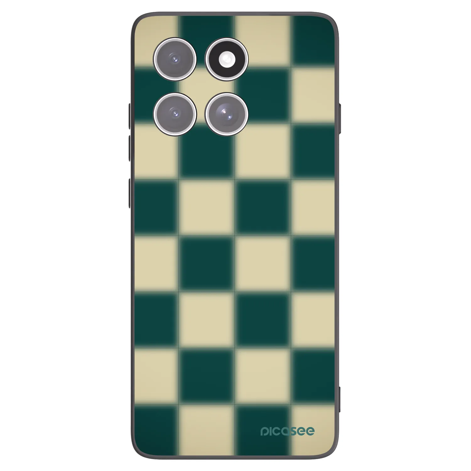 Picasee silikónový čierny obal pre Motorola Edge 60 Pro - Shadow Chess