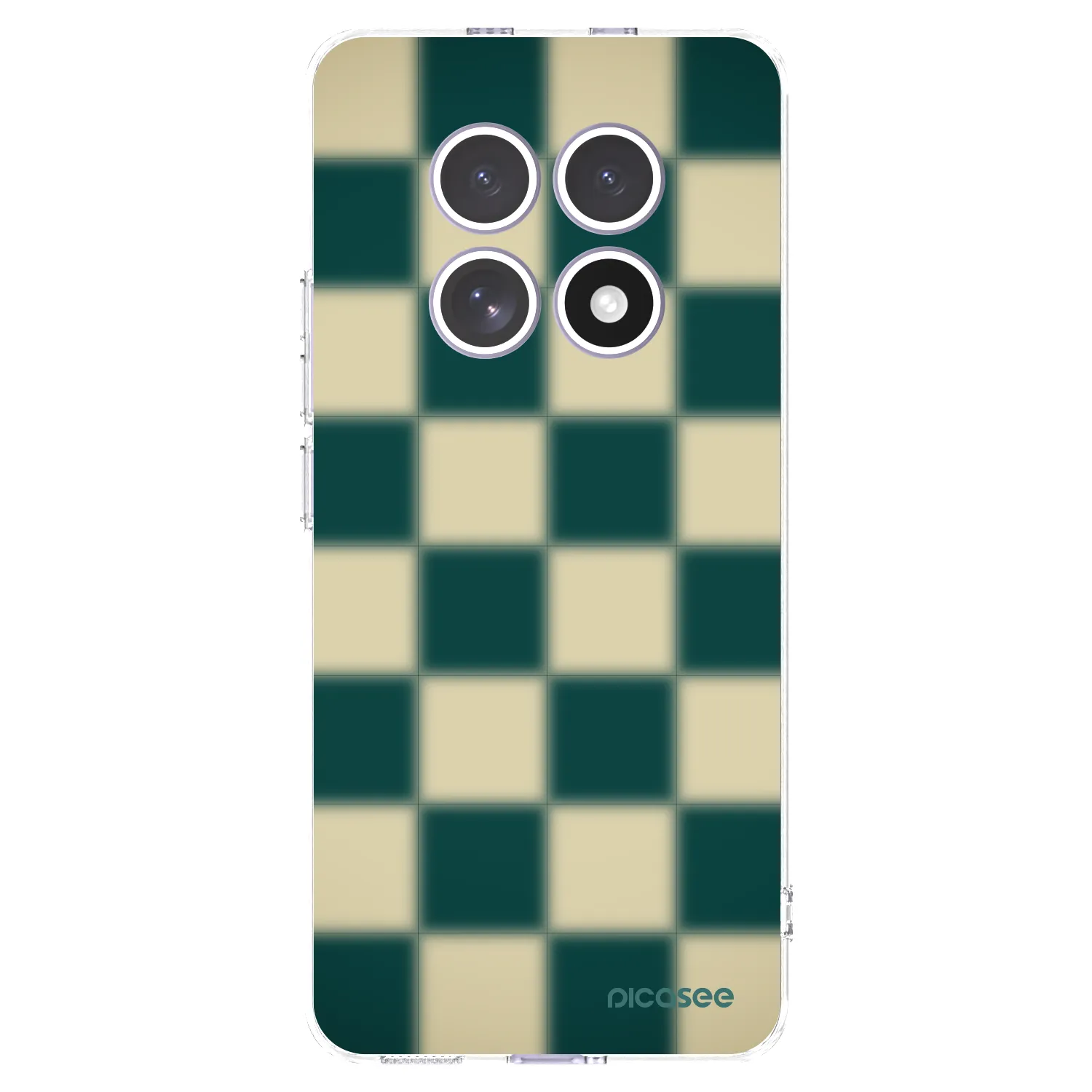 Picasee silikónový prehľadný obal pre Xiaomi Redmi Note 15 - Shadow Chess