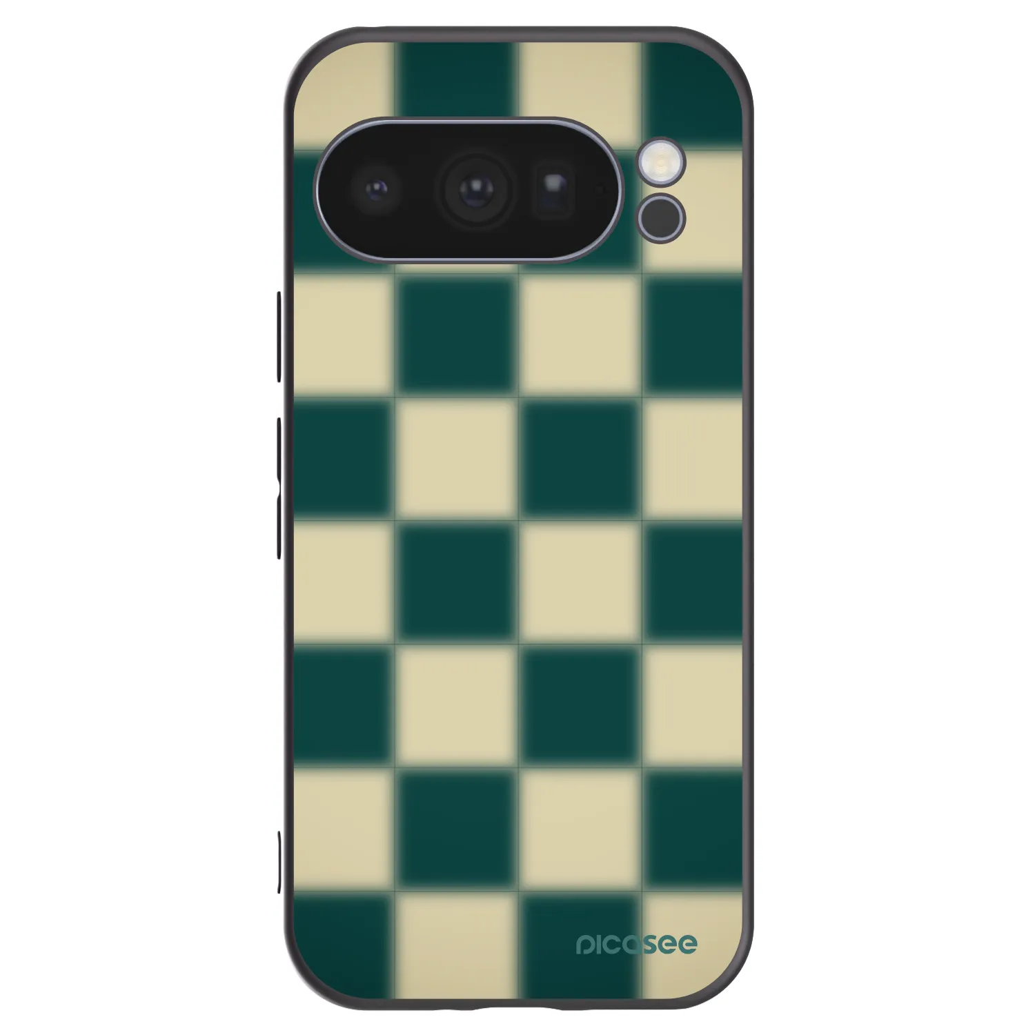 Picasee silikónový čierny obal pre Google Pixel 10 Pro - Shadow Chess