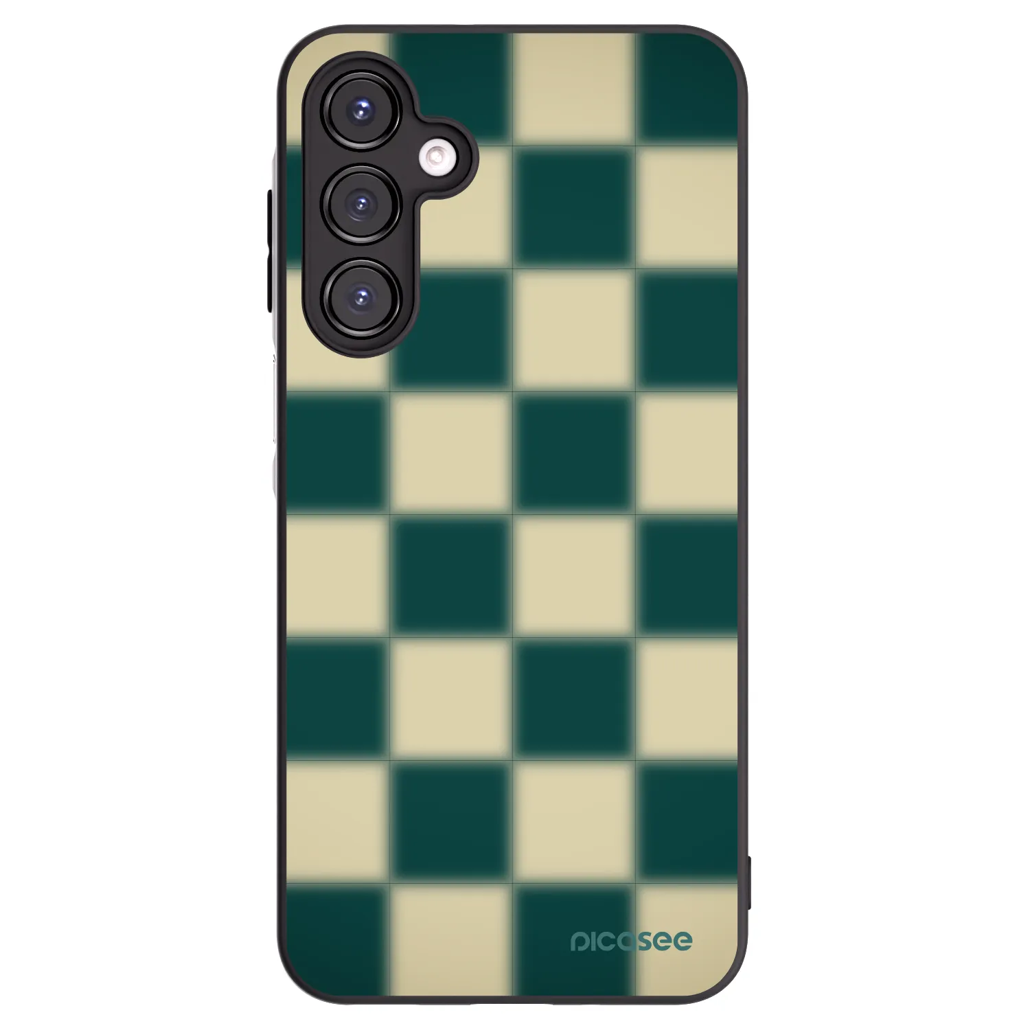 Picasee silikónový čierny obal pre Samsung Galaxy A16 4G - Shadow Chess