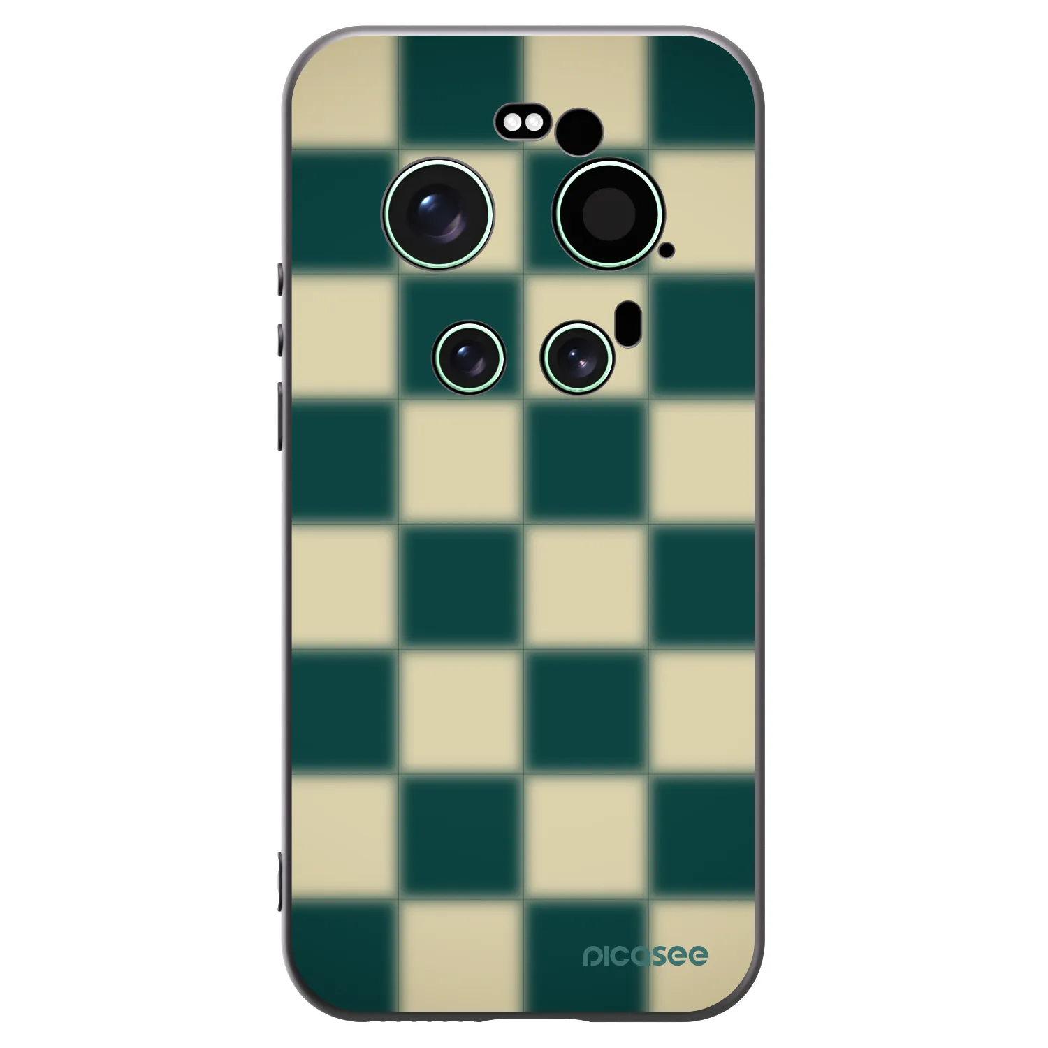 Picasee silikónový čierny obal pre Xiaomi 17 Ultra - Shadow Chess