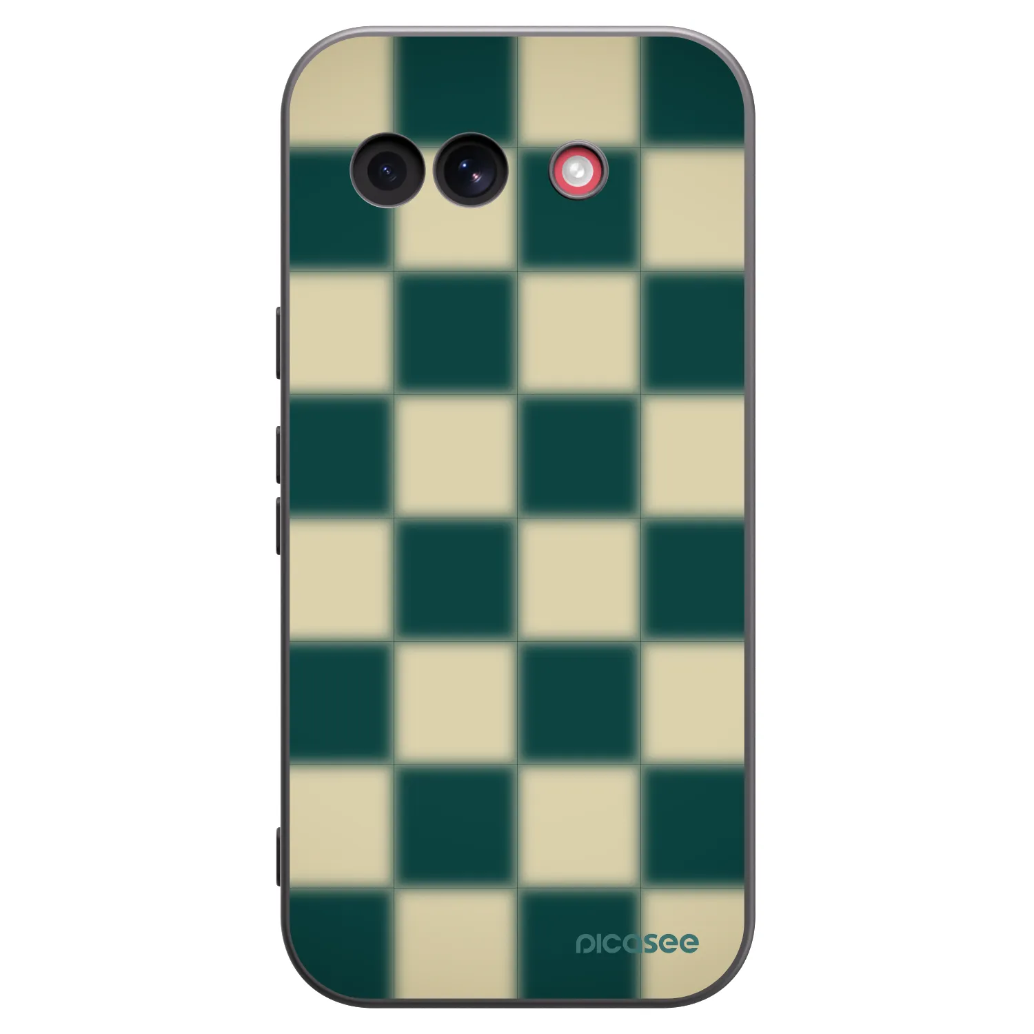Picasee silikónový čierny obal pre Google Pixel 10a - Shadow Chess