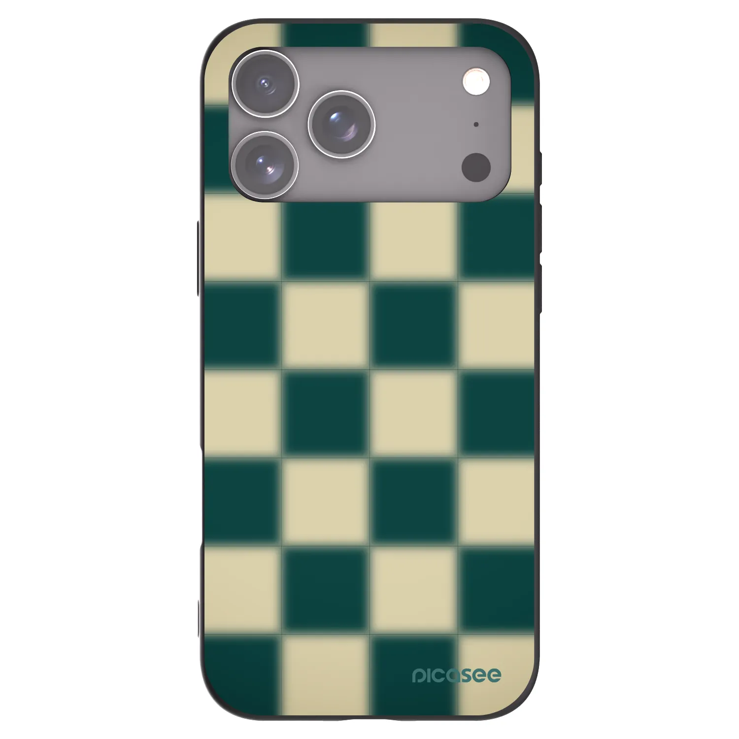 Picasee silikónový čierny obal pre Apple iPhone 18 Pro Max - Shadow Chess