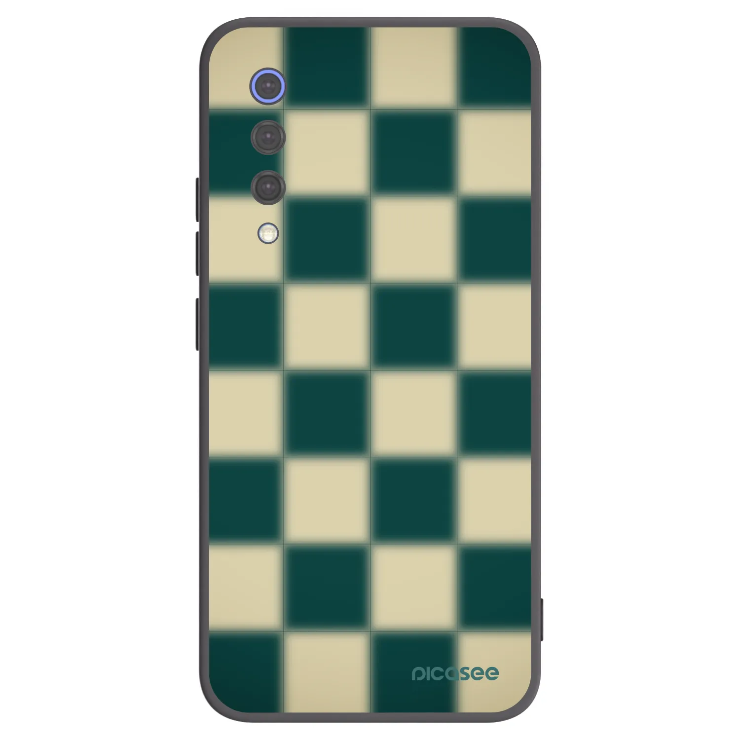 Picasee silikónový čierny obal pre Xiaomi Mi 9 SE - Shadow Chess
