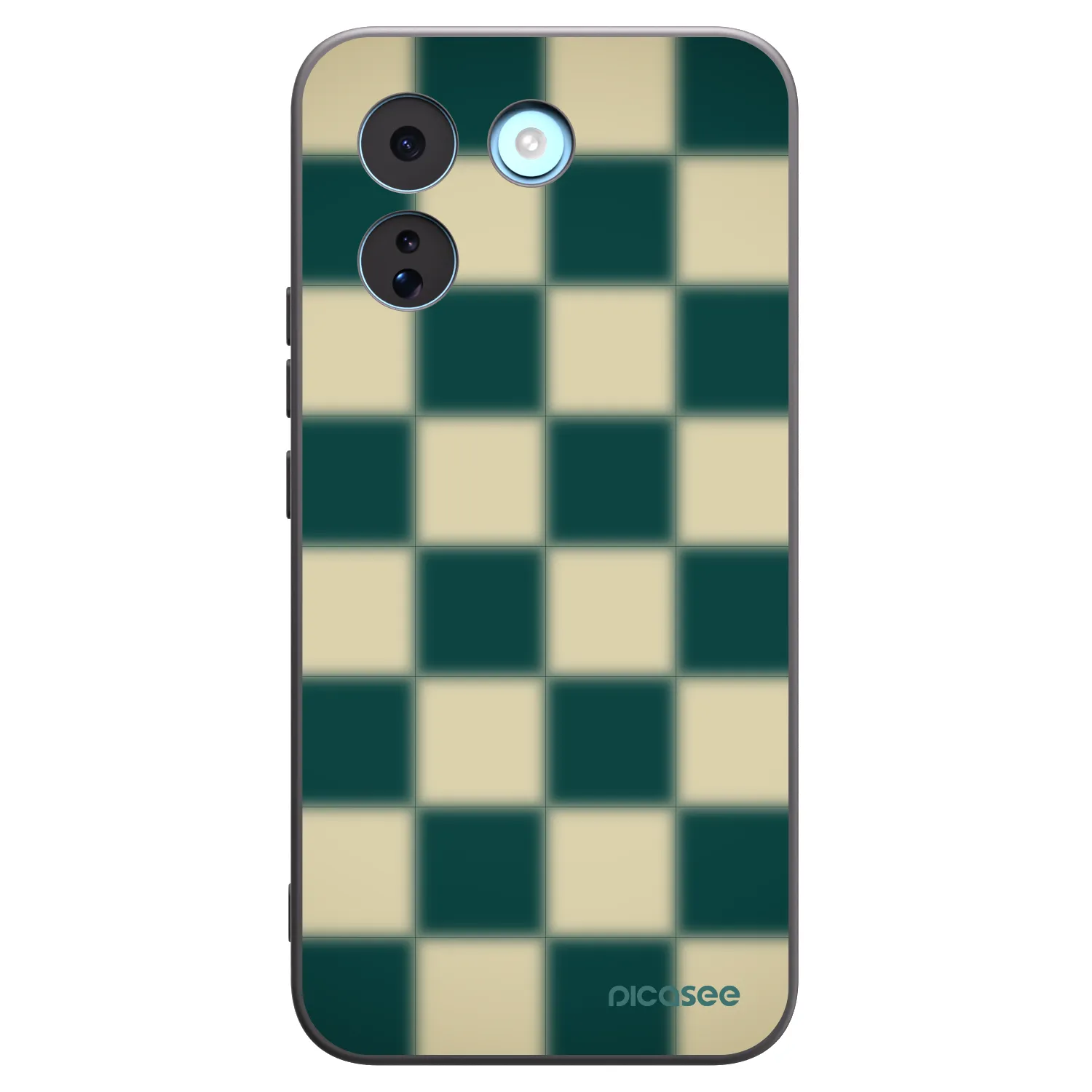 Picasee silikónový čierny obal pre Xiaomi Redmi Note 17 Pro MAX 5G - Shadow Chess