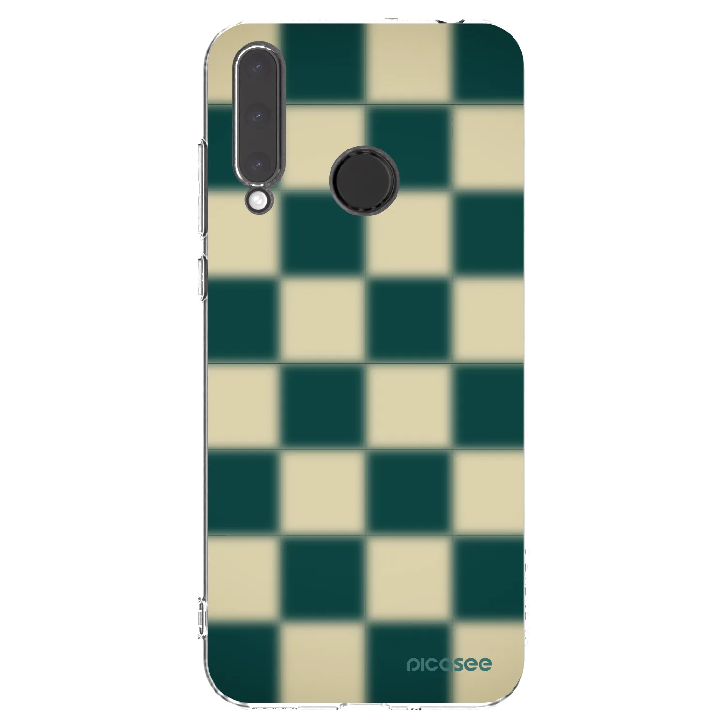 Picasee silikónový prehľadný obal pre Honor 20 Lite - Shadow Chess