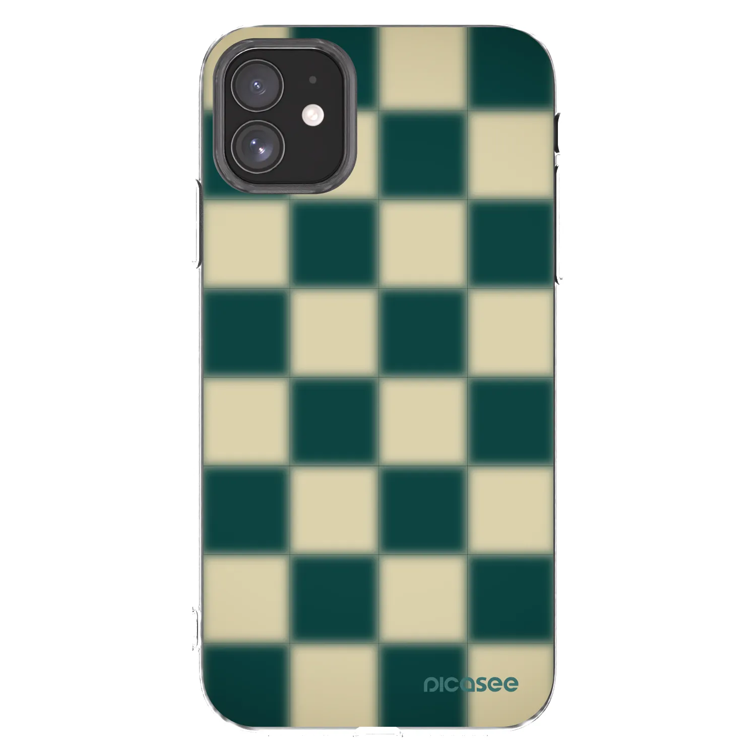 Picasee silikónový prehľadný obal pre Apple iPhone 11 - Shadow Chess