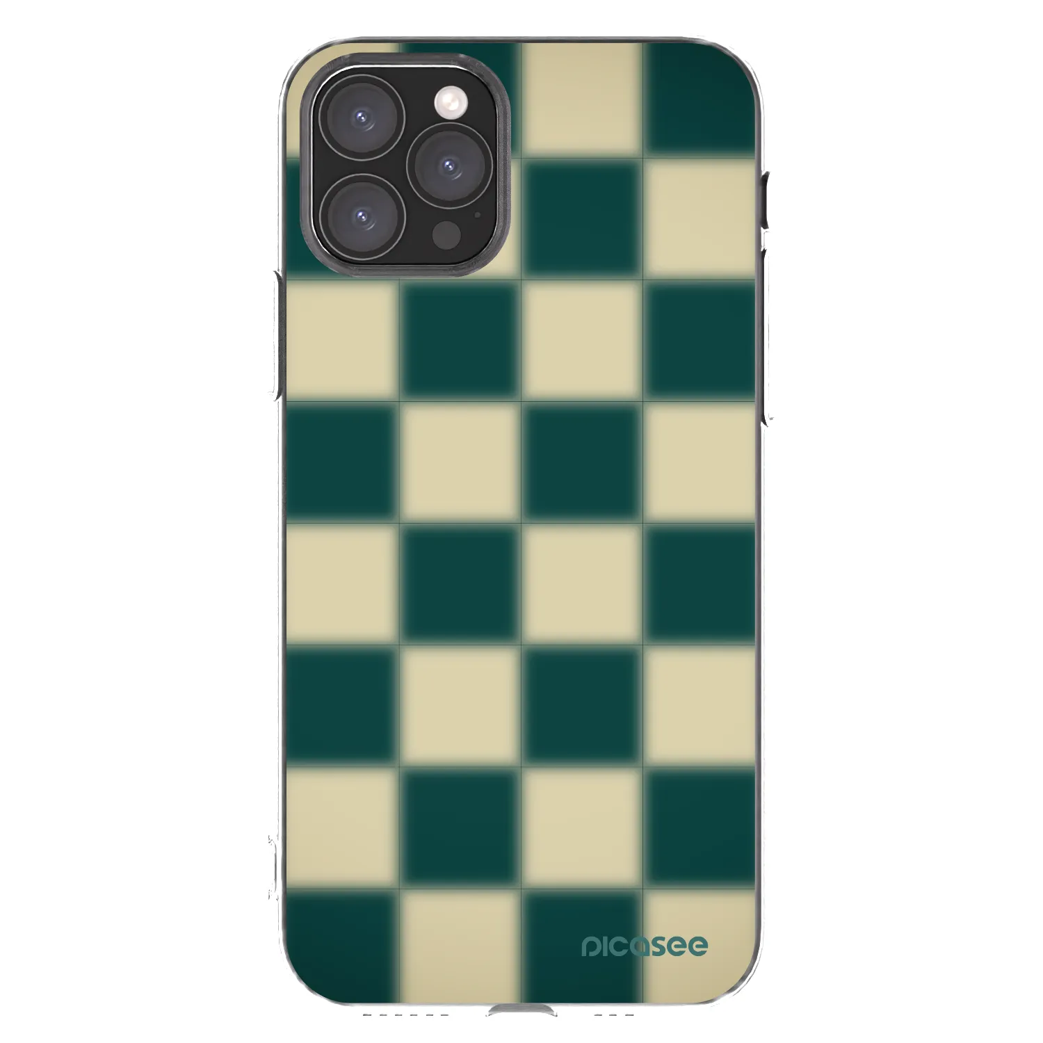 Picasee silikónový prehľadný obal pre Apple iPhone 11 Pro - Shadow Chess
