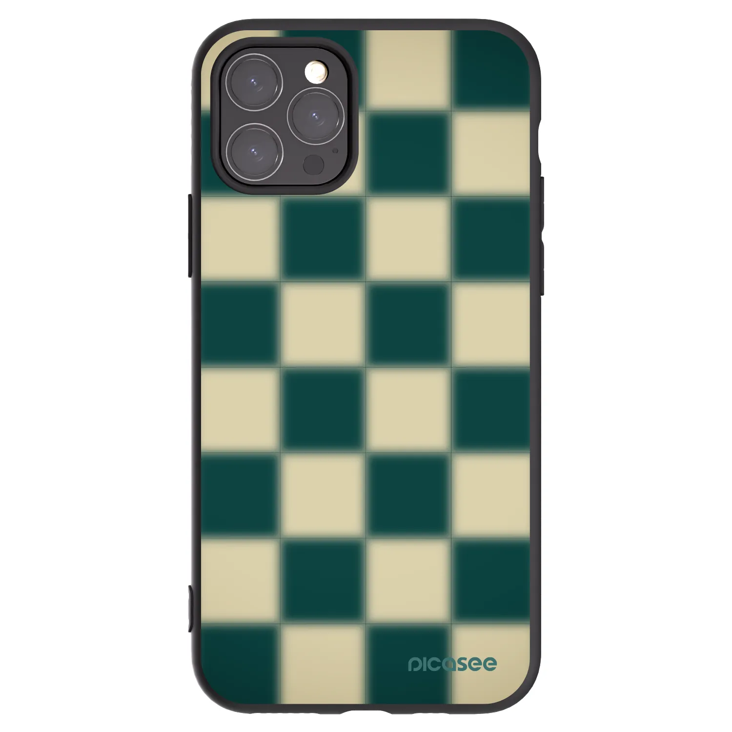 Picasee silikónový čierny obal pre Apple iPhone 11 Pro - Shadow Chess