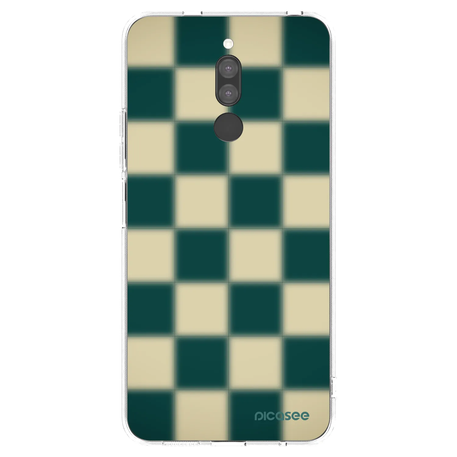 Silikónový prehľadný obal pre Xiaomi Redmi 8 - Shadow Chess