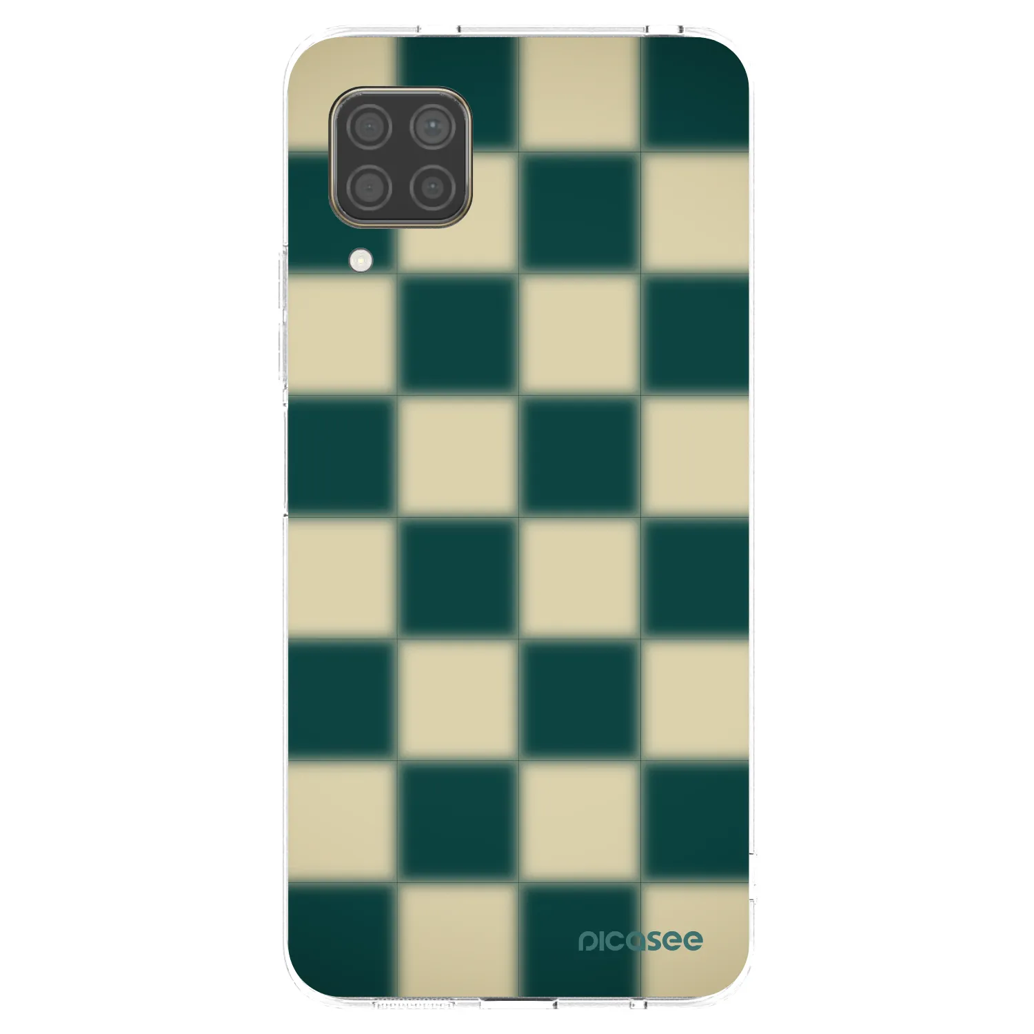 Picasee silikónový prehľadný obal pre Huawei P40 Lite - Shadow Chess