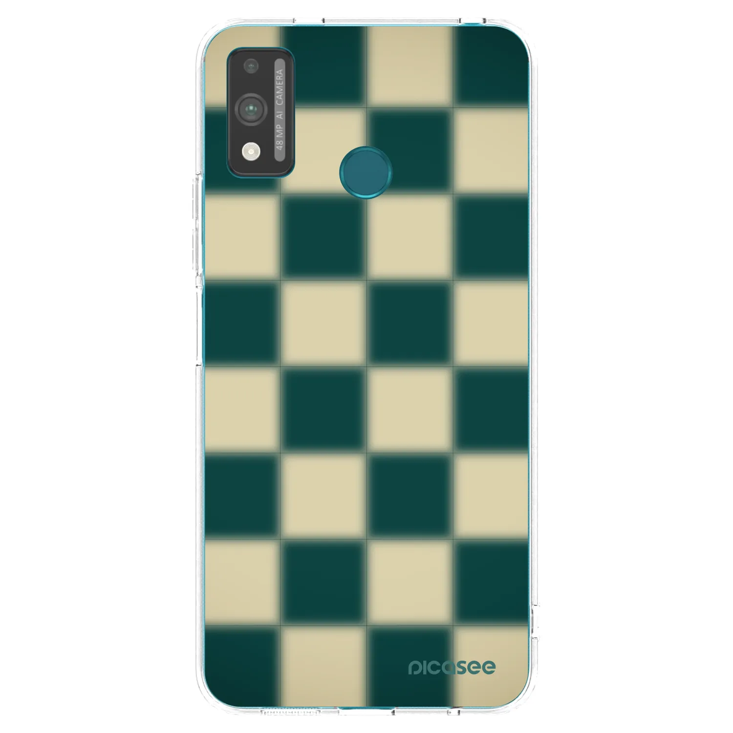 Picasee silikónový prehľadný obal pre Honor 9X Lite - Shadow Chess