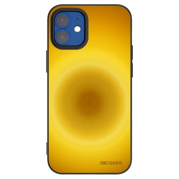 Picasee silikónový čierny obal pre Apple iPhone 12 mini - Solar Pulse