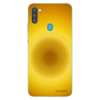 Picasee silikónový prehľadný obal pre Samsung Galaxy M11 - Solar Pulse