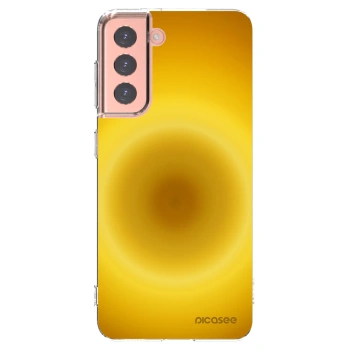 Picasee silikónový prehľadný obal pre Samsung Galaxy S21 5G G991B - Solar Pulse