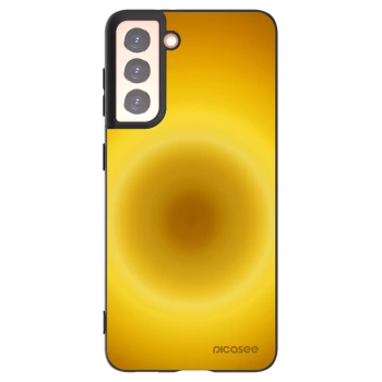 Picasee silikónový čierny obal pre Samsung Galaxy S21 5G G991B - Solar Pulse