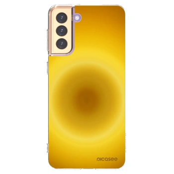 Picasee silikónový prehľadný obal pre Samsung Galaxy S21+ 5G G996F - Solar Pulse