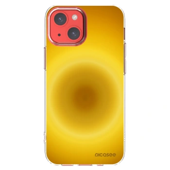 Picasee silikónový prehľadný obal pre Apple iPhone 13 mini - Solar Pulse