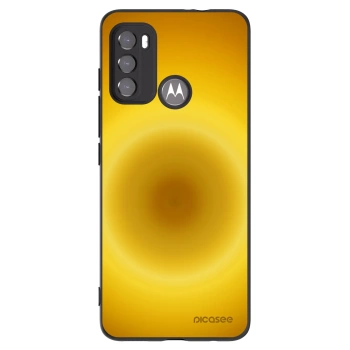 Picasee silikónový čierny obal pre Motorola Moto G60 - Solar Pulse