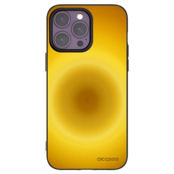 Picasee silikónový čierny obal pre Apple iPhone 14 Pro Max - Solar Pulse