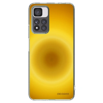Picasee silikónový prehľadný obal pre Xiaomi Redmi Note 11 Pro+ 5G - Solar Pulse