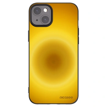 Picasee silikónový čierny obal pre Apple iPhone 15 Plus - Solar Pulse