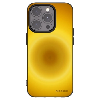 Picasee silikónový čierny obal pre Apple iPhone 15 Pro - Solar Pulse
