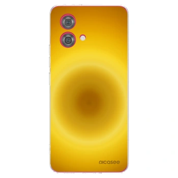 Picasee silikónový prehľadný obal pre Motorola Moto G84 5G - Solar Pulse